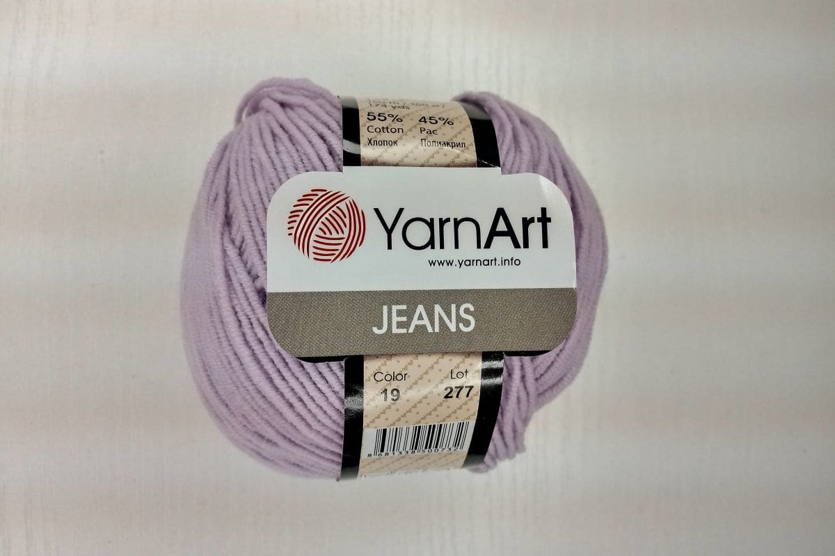 Włóczka YarnArt  Jeans - 0019 (liliowy)