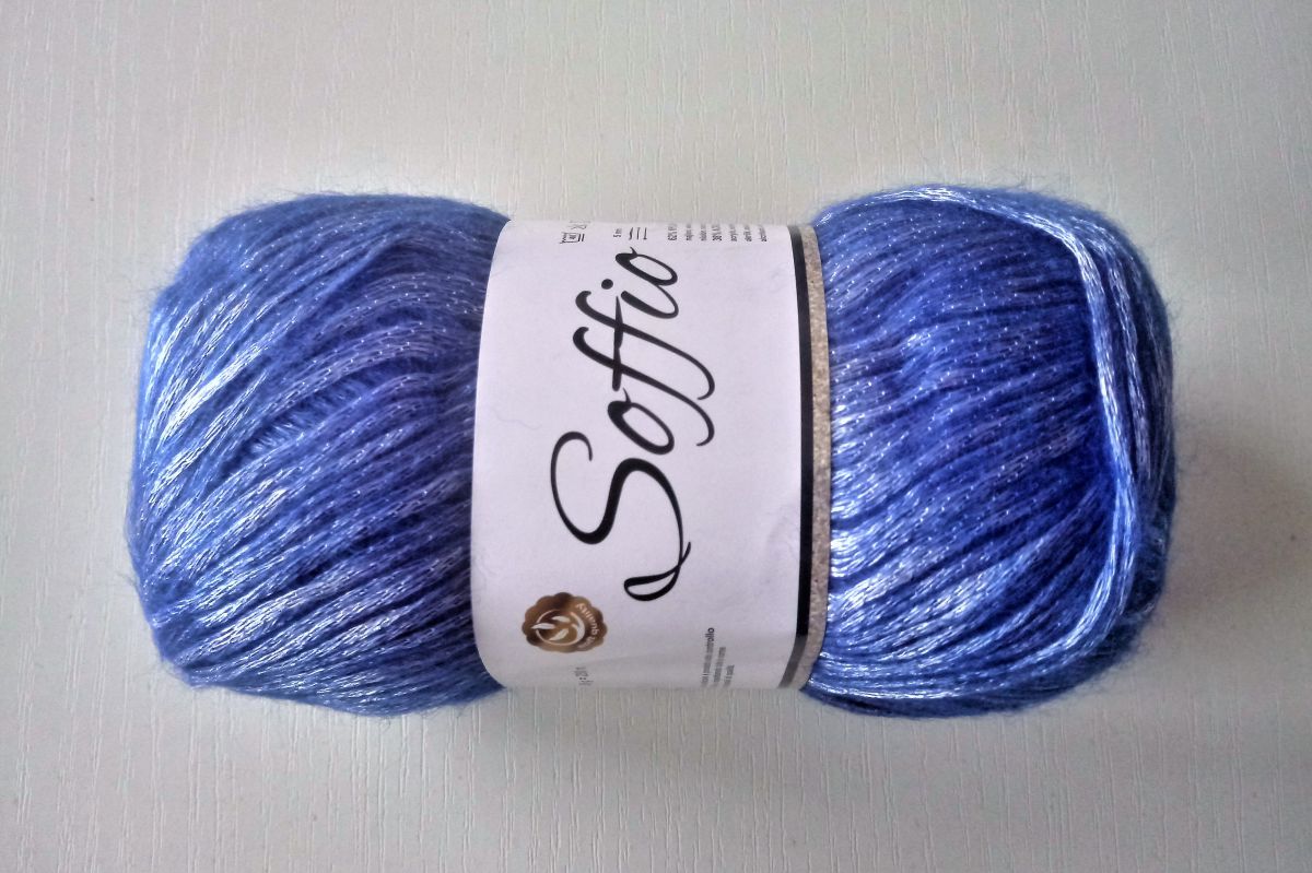 Włóczka akrylowa SOFFIO -3009 (niebieska  )