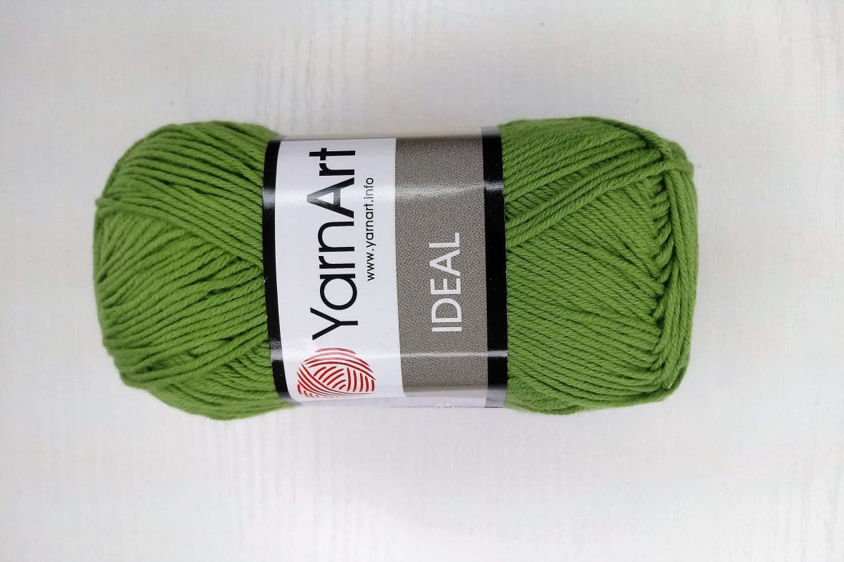 Włóczka bawełniana YarnArt  IDEAL- 235  (zielony)